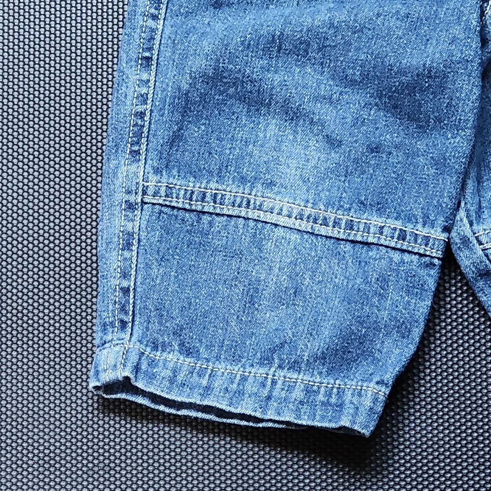 Miniwear Denim Blue Jean Pants For Baby Size 6-9 Mo - Picture 4 of 8